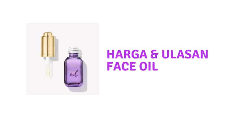 harga face oil
